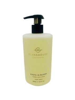 Glasshouse Fragrances Hand Soap - Kyoto In Bloom Camellia & Lotus - 15.2 fl oz
